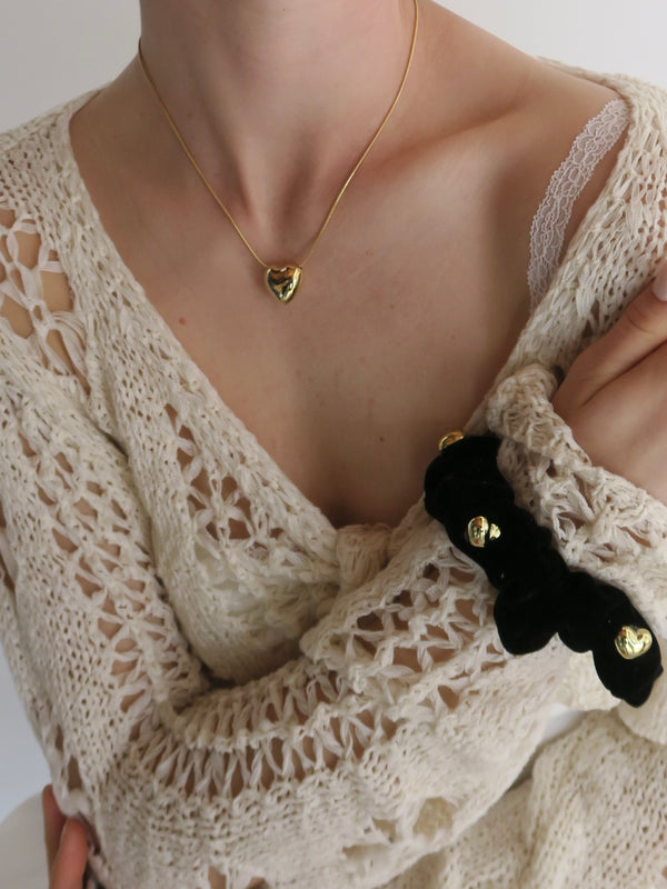 plump heart neckless