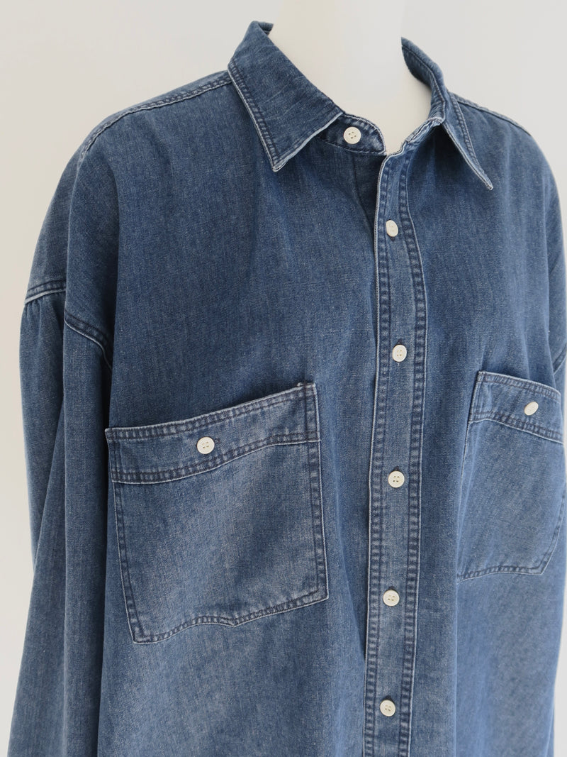 【阪急うめだ本店 POP UP】 denim over shirt