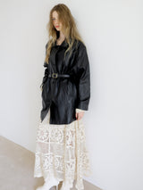 basic leather jacket