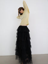 soft sheer long sleeve