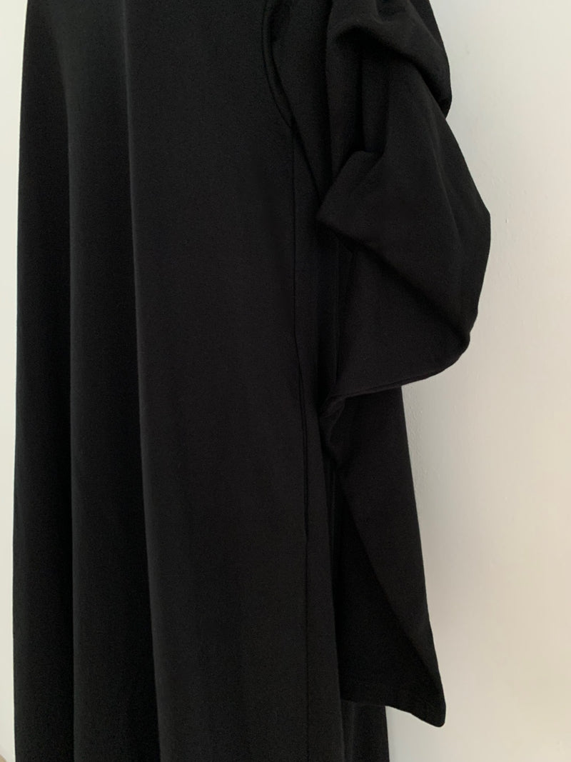 【阪急うめだ本店 POP UP】 design sleeve flare dress（black）