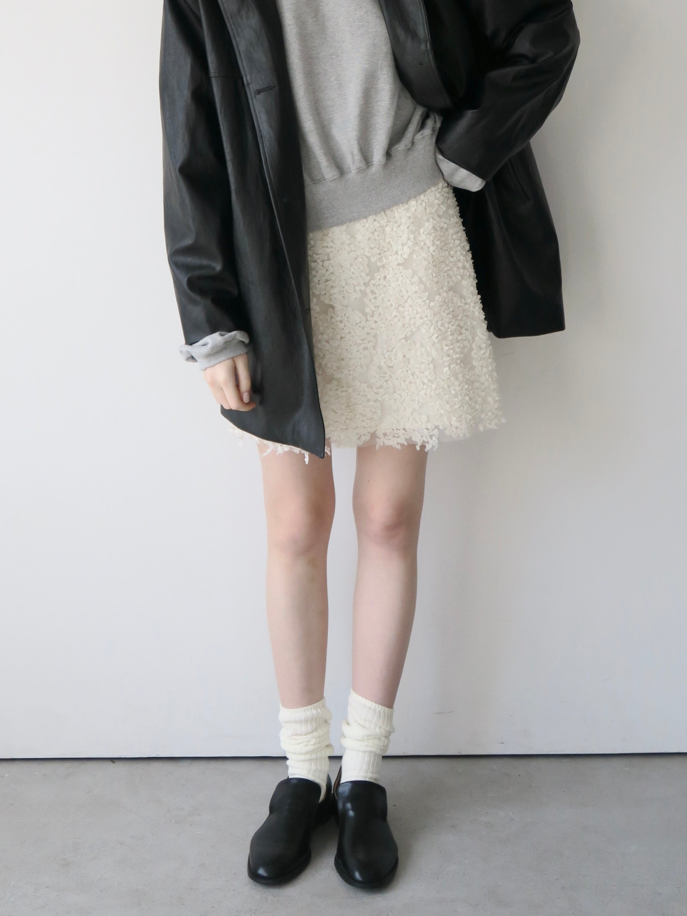 スカート miies miim corsage mini skirt corsage mini skirt（ミニスカート）｜miies miim