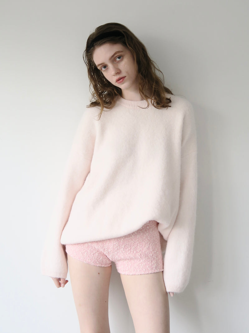 micro knit short pants