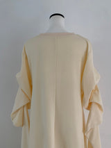 【阪急うめだ本店 POP UP】 design sleeve flare dress（ivory）