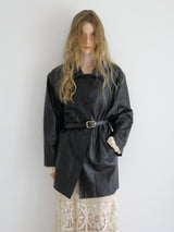 basic leather jacket