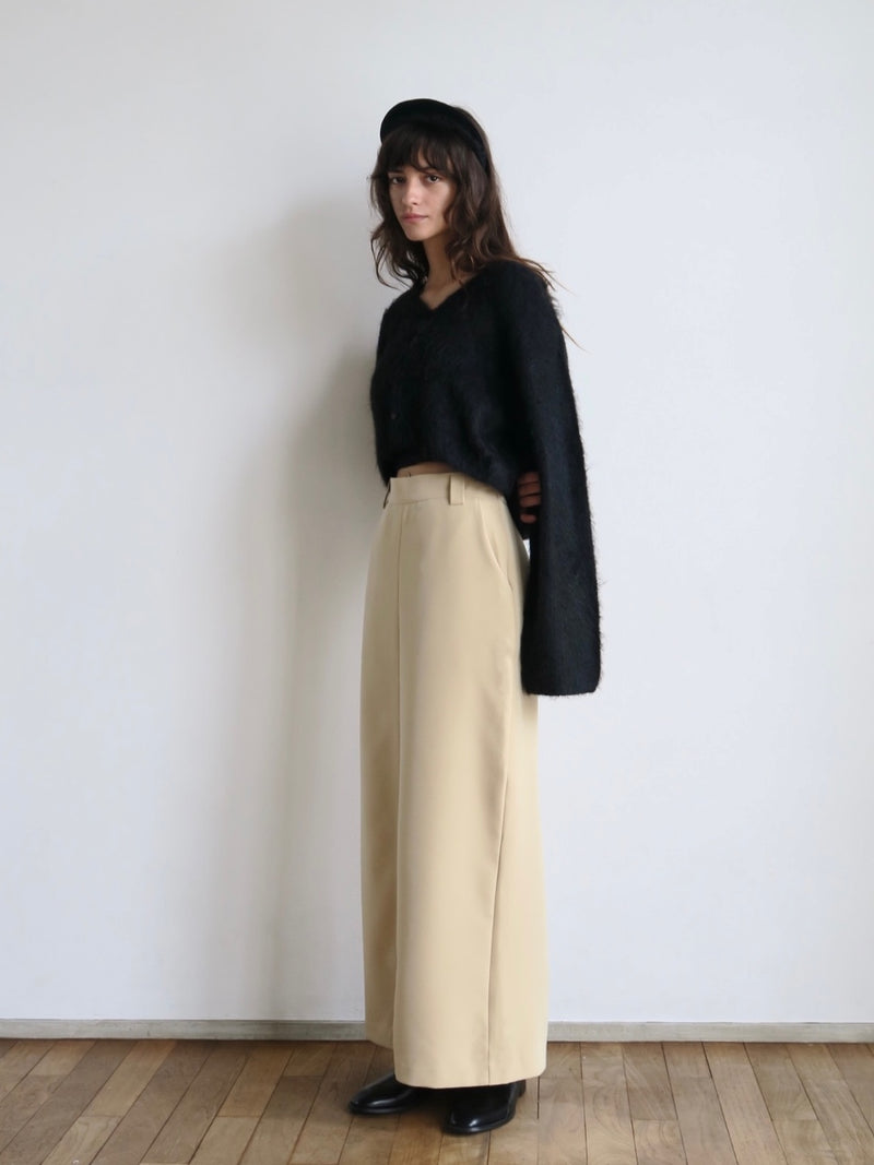 【阪急うめだ本店 POP UP】 straight maxi skirt（beige）