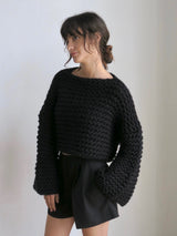 【阪急うめだ本店 POPUP 先行販売】handmade chunky knit