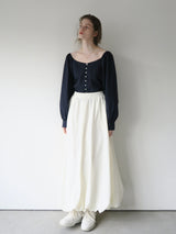 balloon long skirt