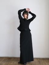 【阪急うめだ本店 POP UP】onion gather design blouse（black）