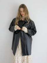 basic leather jacket