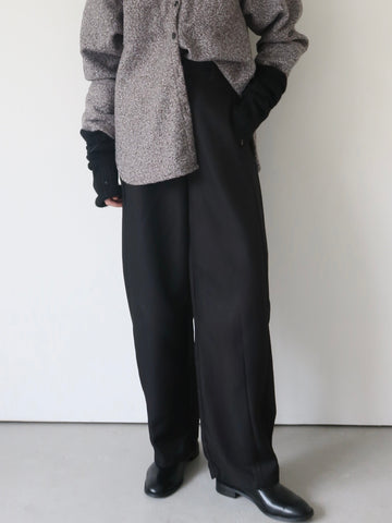 curve tuck pants – miies miim