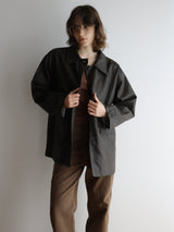 soft leather over jacket