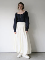 balloon long skirt