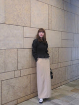 【阪急うめだ本店 POP UP】onion gather design blouse（black）