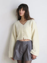 【阪急うめだ本店 POP UP 先行販売】volume sleeve knit cardigan