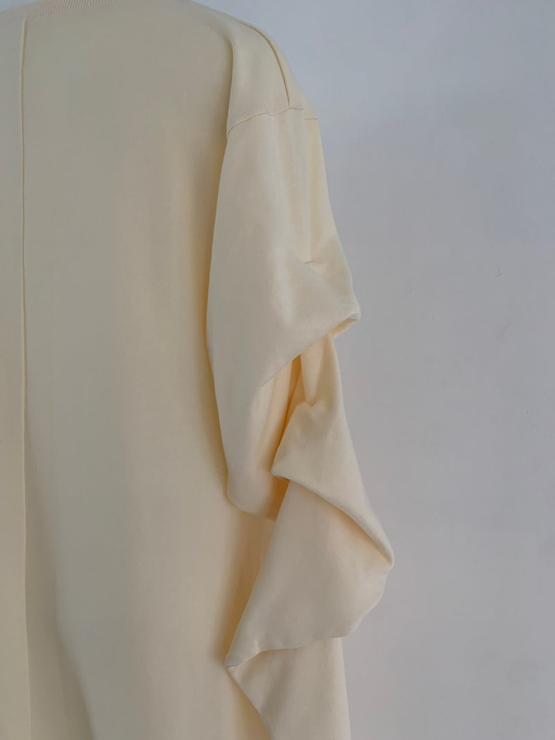 【阪急うめだ本店 POP UP】 design sleeve flare dress（ivory）