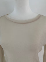 【阪急うめだ本店 POP UP】 glitter sheer tops（ivory）