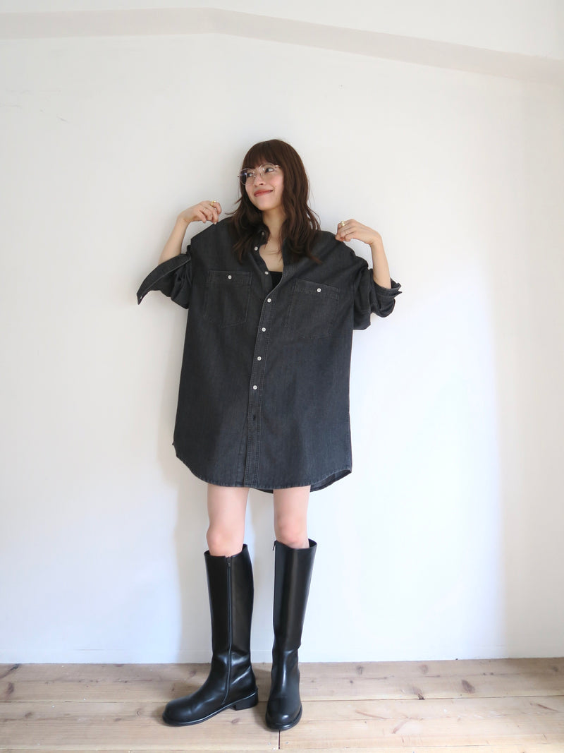 【阪急うめだ本店 POP UP】 denim over shirt