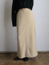 【阪急うめだ本店 POP UP】 straight maxi skirt（beige）