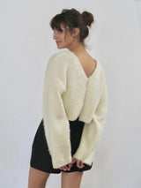 【阪急うめだ本店 POP UP 先行販売】volume sleeve knit cardigan