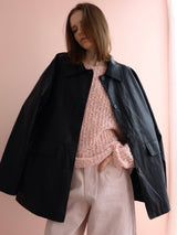 pink rib knit