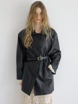 cow leather thick belt