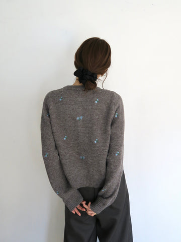 alpaca touch flower cardigan – miies miim
