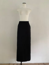 【阪急うめだ本店 POP UP】 straight maxi skirt（black）