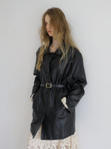 basic leather jacket