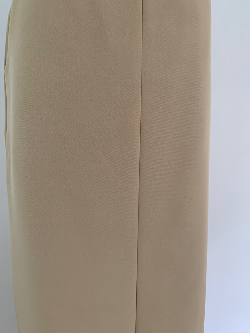 【阪急うめだ本店 POP UP】 straight maxi skirt（beige）