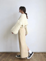 【阪急うめだ本店 POPUP 先行販売】handmade chunky knit