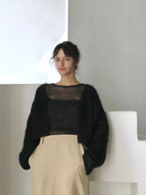 【阪急うめだ本店 POP UP 先行販売】volume sleeve knit cardigan