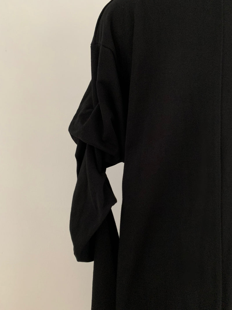 【阪急うめだ本店 POP UP】 design sleeve flare dress（black）