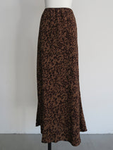 LEOPARD SKIRT