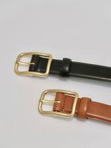 cow leather thick belt