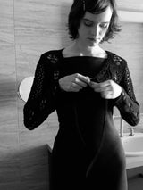 openwork knit bolero