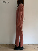 【阪急うめだ本店 POP UP】 back ribbon velour dress