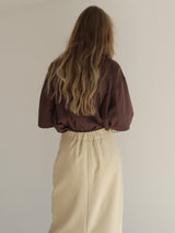 straight maxi skirt