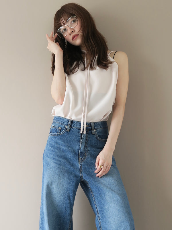 NECK RIBBON LOOSE CAMI