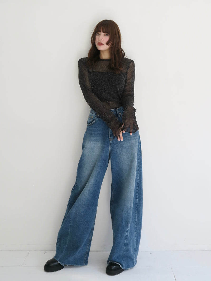taf cutting denim