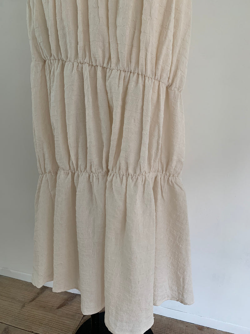 washer shirring skirt（ivory）