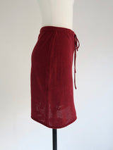 design knit skirt