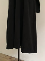 【阪急うめだ本店 POP UP】 design sleeve flare dress（black）