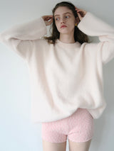 micro knit short pants