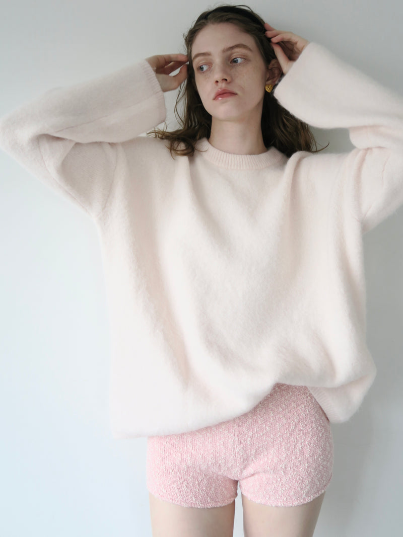 micro knit short pants