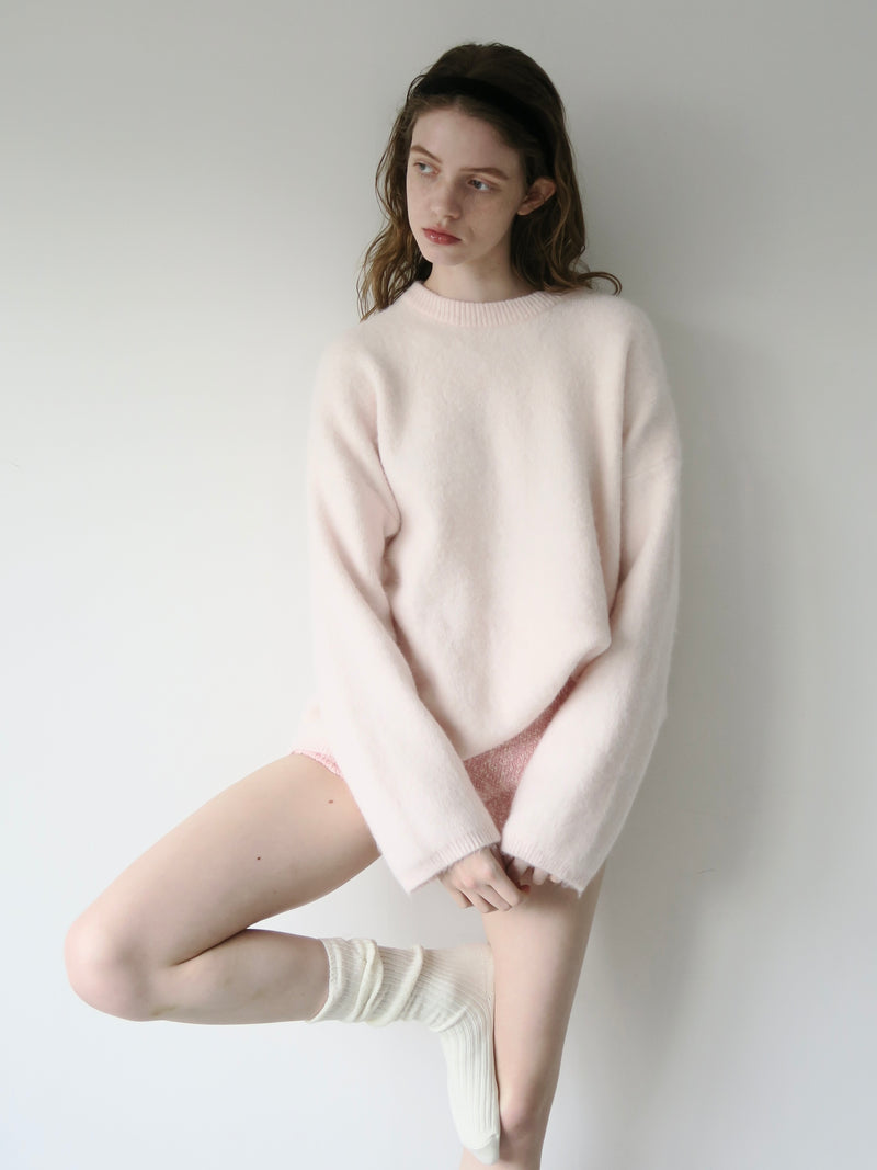 micro knit short pants