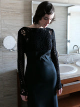 openwork knit bolero