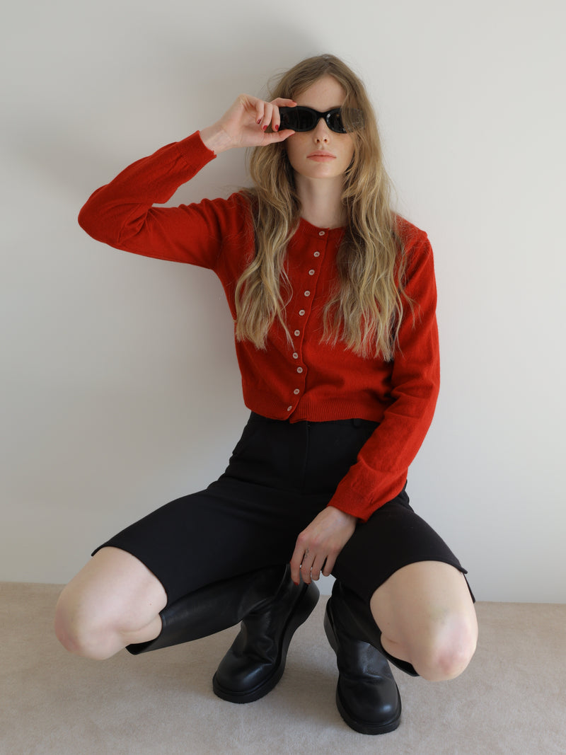 straight biker pants