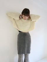 design knit skirt