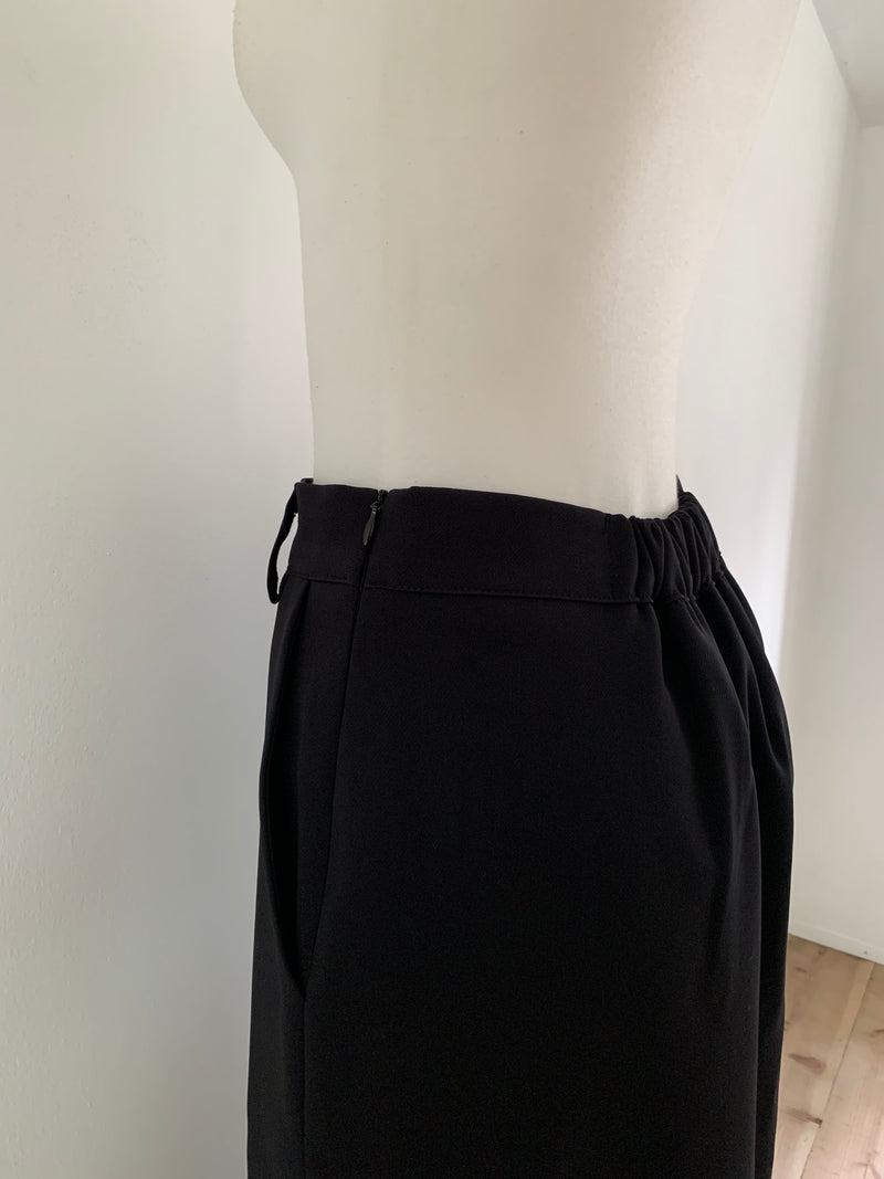 【阪急うめだ本店 POP UP】 straight maxi skirt（black）